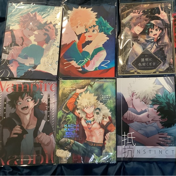 Bakugo x Izuku Deku Midoriya Yaoi Doujinshi I@BOX Instinct, Manga MHA - Picture 8 of 8